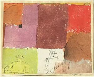 Compositional Prints: Composition with Figures, 1915. Creator: Paul Klee