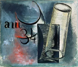 Rhythm Gallery: Composition with Geometric Bodies, 1934. Artist: Shevchenko, Alexander Vasilyevich
