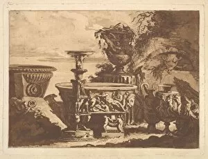 Bathtub Collection: Composition with the Medici Vase, from Recueil de Compositions par Lagrené