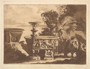 Bathtub Prints: Composition with the Medici Vase, from Recueil de Compositions par Lagrené