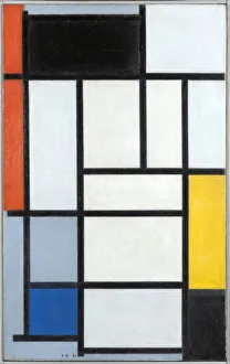 De Stijl Prints: Composition with Red, Black, Yellow and Blue, 1921