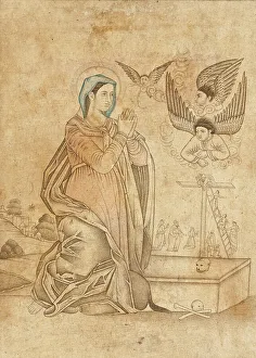 Composition with the Virgin Mary, c1675. Creator: Unknown