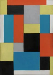 De Stijl Prints: Composition XX, 1920. Creator: Doesburg, Theo van (1883-1931)