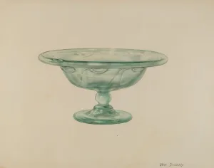 Elegant Collection: Compote, 1935 / 1942. Creator: Van Silvay