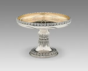 Silver And Silver Gilt Prints: Compote, c. 1882. Creator: Tiffany & Co
