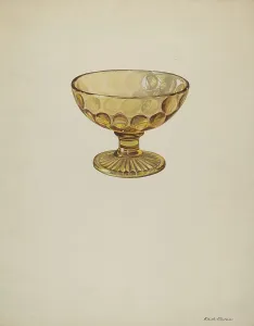 Compote Prints: Compote, c. 1937. Creator: Edith Towner