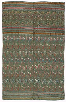 Compound Weave Textile, 1800s ?. Creator: Unknown