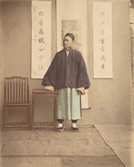 Trader Gallery: Comprador, 1870s. Creator: Unknown