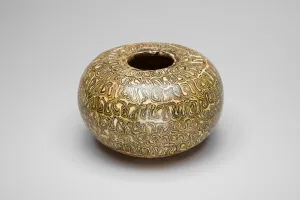 Marbled Prints: Compressed Spherical Bowl ('Alms Bowl'), Song dynasty (960-1279)