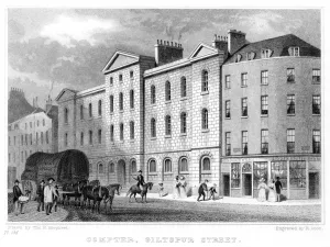 Compter, Giltspur Street, London, 19th century. Artist: R Acon