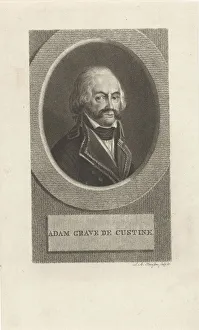 Claessens Prints: Comte Adam Philippe de Custine (1740-1793), 1790s