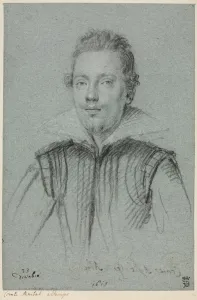 Heightened With White Chalk Prints: Comte Anibal Altemps, 1615. Creator: Ottavio Mario Leoni (Italian, 1578-1630)