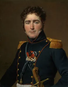 Marquis Prints: Comte Henri-Amédée-Mercure De Turenne-D'Aynac, 1816. Creator: Jacques-Louis David