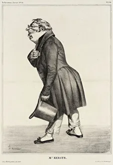 La Caricature Prints: Comte de Kératry, 1833. Creator: Honore Daumier