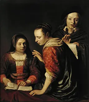 Preparation Prints: Concert, 1652. Creator: Herman van Aldewereld