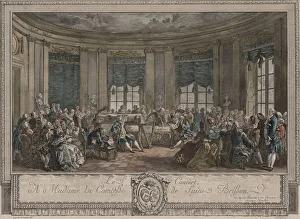 Amorous Prints: Concert. Artist: Saint-Aubin, Augustin, de (1736-1807)