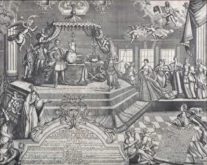 Conclusion of the Coronation of Empress Catherine I on 6 May 1724, 1724