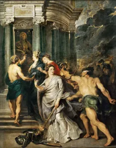 Successor To The Throne Gallery: The conclusion of peace in Angers (The Marie de Medici Cycle)