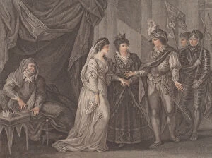 Hamilton William Gallery: The Conclusion of the Treaty of Troye, Where Henry the V, King of England