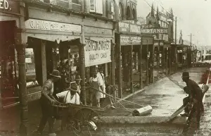 Roadworks Prints: Concreting 670 - 680 Military Road, Mosman, c1920. Creator: Unknown