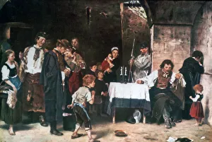 Cell Prints: The Condemned Cell, c1864-1900. Artist: Mihaly Munkacsy