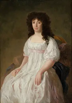 Goya Prints: Condessa de Casa Flores, 1790-1797. Creator: Goya, Francisco, de (1746-1828)