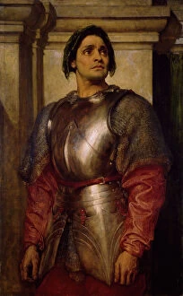 Birmingham Museums And Art Gallery: A Condottiere, 1871-72. Creator: Frederic Leighton