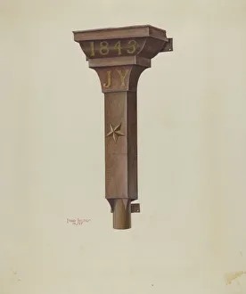 Metal Work Gallery: Conductor Head, 1937. Creator: Ivar Julius