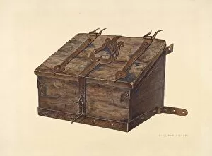 Conestoga Wagon Gallery: Conestoga Tool Box, c. 1939. Creator: Samuel W. Ford