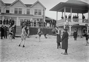 Ball Game Prints: Coney Isl. 1/3/15, 1915. Creator: Bain News Service
