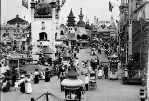 Coney Island, in Luna Park, between c1910 and c1915. Creator: Bain News Service