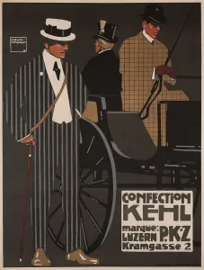 Fin De Siecle Prints: Confection Kehl, 1908. Artist: Hohlwein, Ludwig (1874-1949)