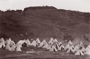 James Gardner Prints: Confederate Earthworks, Belle Plain, Virginia, 1863. Creators: James Gardner