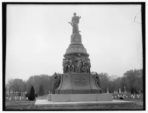 Confederate Prints: Confederate Memorial, Arlington Cemetery