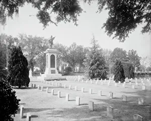 Confederate Monument, Magnolia Cemetery, Charleston, S.C. between 1880 and 1901. Creator: Unknown