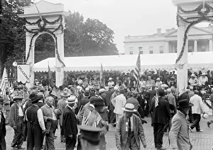Marshall Prints: Confederate Reunion - President And Mrs