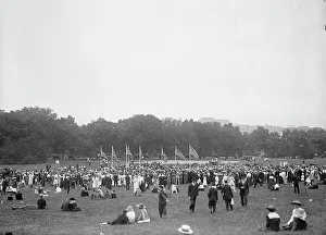 Reunion Prints: Confederate Reunion - Registration Day