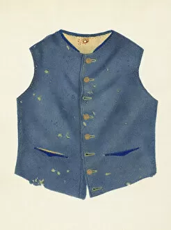 Buttons Gallery: Confederate Uniform, c. 1938. Creator: Annie B Johnston