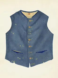 Johnston Annie B Prints: Confederate Uniform, c. 1938. Creator: Annie B Johnston