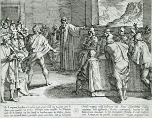 Batavian Prints: Conference on What Steps to Take Upon the Romans New Troops Approaching Across the Alps