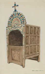 Confessional, 1935 / 1942. Creator: Majel G. Claflin