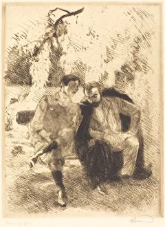 Confidences, 1900. Creator: Paul Albert Besnard