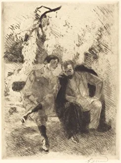 Confidences, 1900. Creator: Paul Albert Besnard