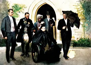 Turbans Prints: Confirmation of Princess Alice of Albany at St
