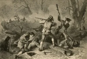 Conflict With The Indians on the Southwestern Frontiers, (1877). Creator: Albert Bobbett