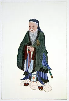 Thinker Gallery: Confucius, ancient Chinese teacher and philosopher, 1922