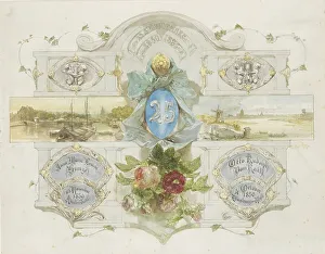 Congratulation Prints: Congratulation on the silver wedding of Otto Rudolph Vom Rath and Anna Maria Louise Bunge
