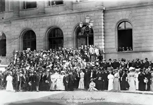 Representation Prints: Congress international de Geographie Geneve, 1908. Creator: Unknown