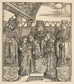 Crowns Prints: The Congress of Princes at Vienna. n. d. Creator: Albrecht Durer