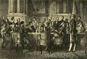 Negotiating Gallery: The Congress of Vienna, Austria, 1814-1815 (c1890). Creator: Unknown